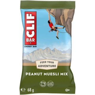 Baton energetyczny zdrowy skuteczny naturalny bio Clif Bar Peanut Muesli Mix 68g