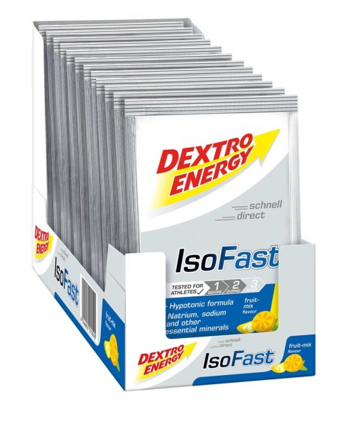 Dextro Energy Isofast owoce cytrusowe szasz. 56 g