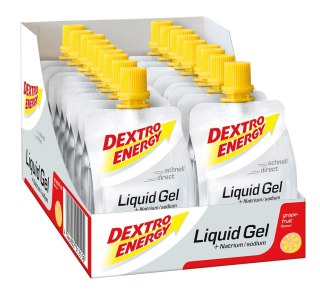 Żel energetyczny skuteczny grejpfrut z sodą Dextro Energy Liquid Gel Grapefruit 60ml