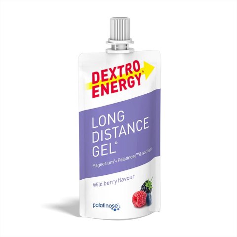 Żel energetyczny jagodowy z magnezem i sodem Dextro Energy Long Distance Gel Wild Berry 50ml