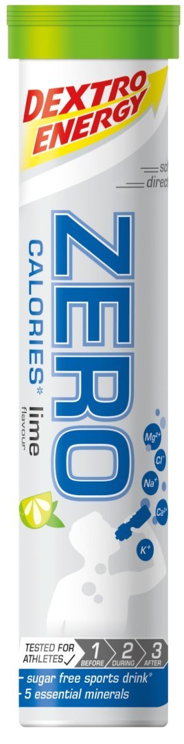Dextro Energy Zero Calories Lime limonka tuba 20 x 4,1 g