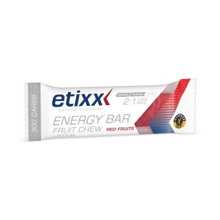 Baton energetyczny czerwone owoce skuteczny Etix Energy Bar Fruit Chew Red Fruits 2:1 Carb ratio 38g