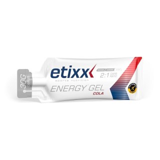 Żel energetyczny cola o smaku coli dobry smaczny skuteczny Etixx Energy Gel Cola 2:1 Carb Ratio 40ml