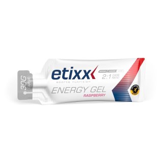Żel energetyczny malinowy dobry skuteczny efektywny Etixx Energy Gel Raspberry 2:1 Carb Ratio 40ml
