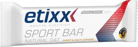 Baton energetyczny owsiany słony karmel skuteczny Etixx Natural Oat Bar Sweet en salty caramel 55 g