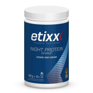 Etixx Night Protein Shake Cookie and Cream 600 g