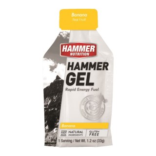 Żel energetyczny bananowy zdrowy skuteczny naturalny Hammer Nutrition Hammer Gel Banana 33g