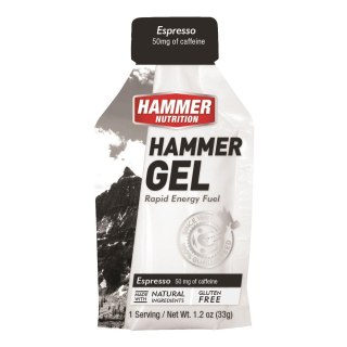 Żel energetyczny kawowy z kofeiną 50 mg zdrowy skuteczny naturalny Hammer Nutrition Hammer Gel Espresso 33g