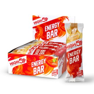 Baton energetyczny o smaku karmelowym zdrowy skuteczny naturalny High5 Energy Bar Caramel 55g
