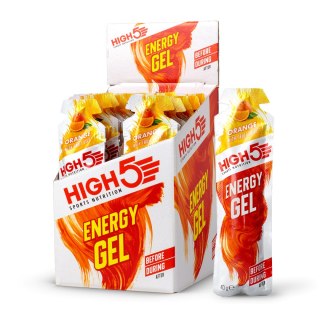 Żel energetyczny o smaku pomarańczowym skuteczny smaczny efektywnyHigh5 Energy Gel Orange 40g