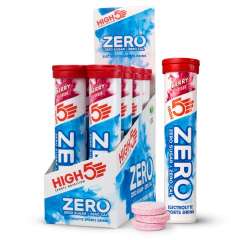 High5 Zero Electrolyte Sports Drink Berry napój z elektrolitami o smaku jagodowym 20 x 4 g