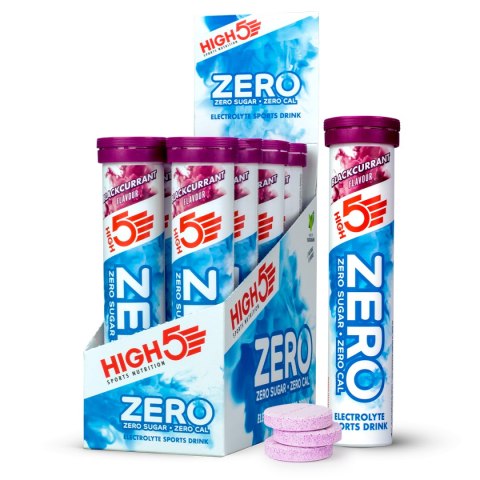 High5 Zero Electrolyte Sports Drink Blackcurrant napój z elektrolitami o smaku czarnej porzeczki 20 x 4 g