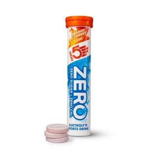 High5 Zero Electrolyte Sports Drink Orange & Cherry napój z elektrolitami o smaku pomarańczowo-wiśniowym 20 x 4 g