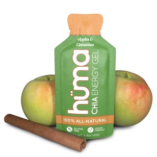 Żel energetyczny jabłko z cynamonem naturalny zdrowy skuteczny Huma Gel Apples Cinnamon 42g