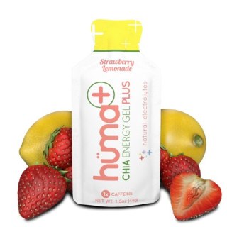 Żel energetyczny z kofeiną truskawka lemoniada zdrowy skuteczny naturalny bio Huma Gel Plus 44g