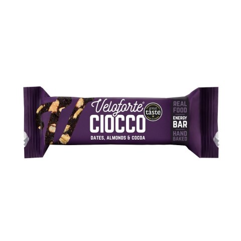 Veloforte Ciocco - baton energetyczny z daktylami, migdałami i kakao 55 g