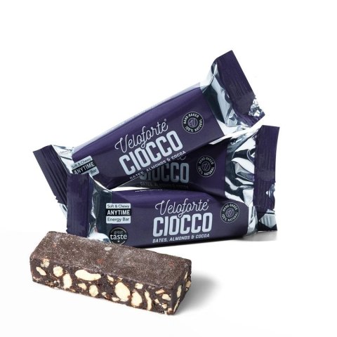Veloforte Ciocco - baton energetyczny z daktylami, migdałami i kakao 55 g