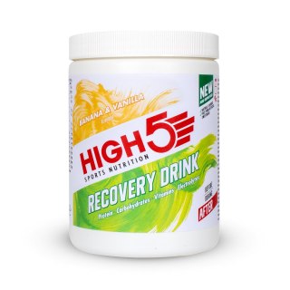 High5 Recovery Drink Banana & Vanilla napój białkowy o smaku bananowo-waniliowym puszka 450 g