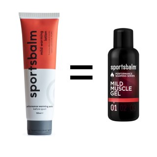 Sportsbalm R01 Żel łagodnie rozgrzewający R01 150 ml